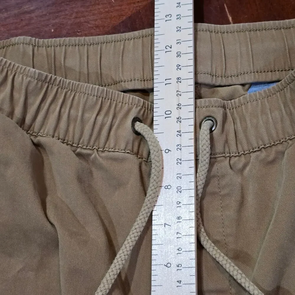 LL Bean Mens Comfort Stretch Dock Pants ┃Khaki Chino┃Gorpcore Utility Coolmax